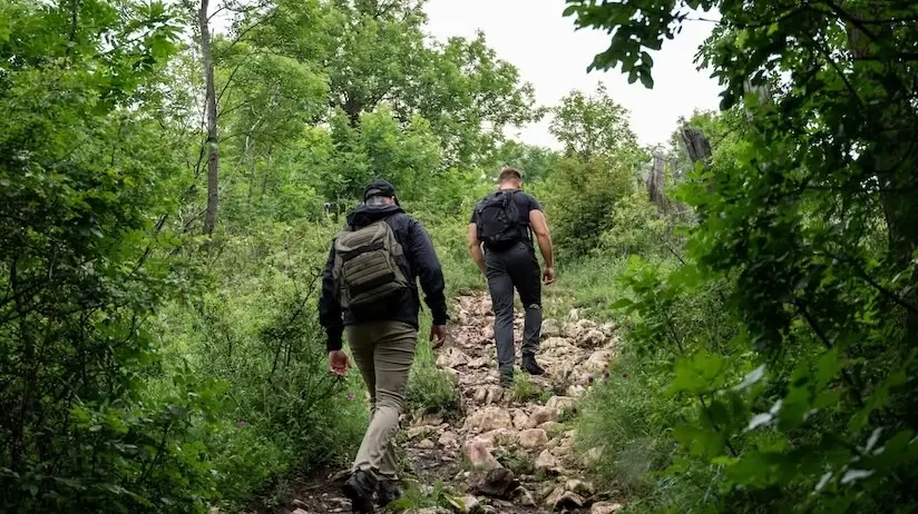 Old Men exercising 2