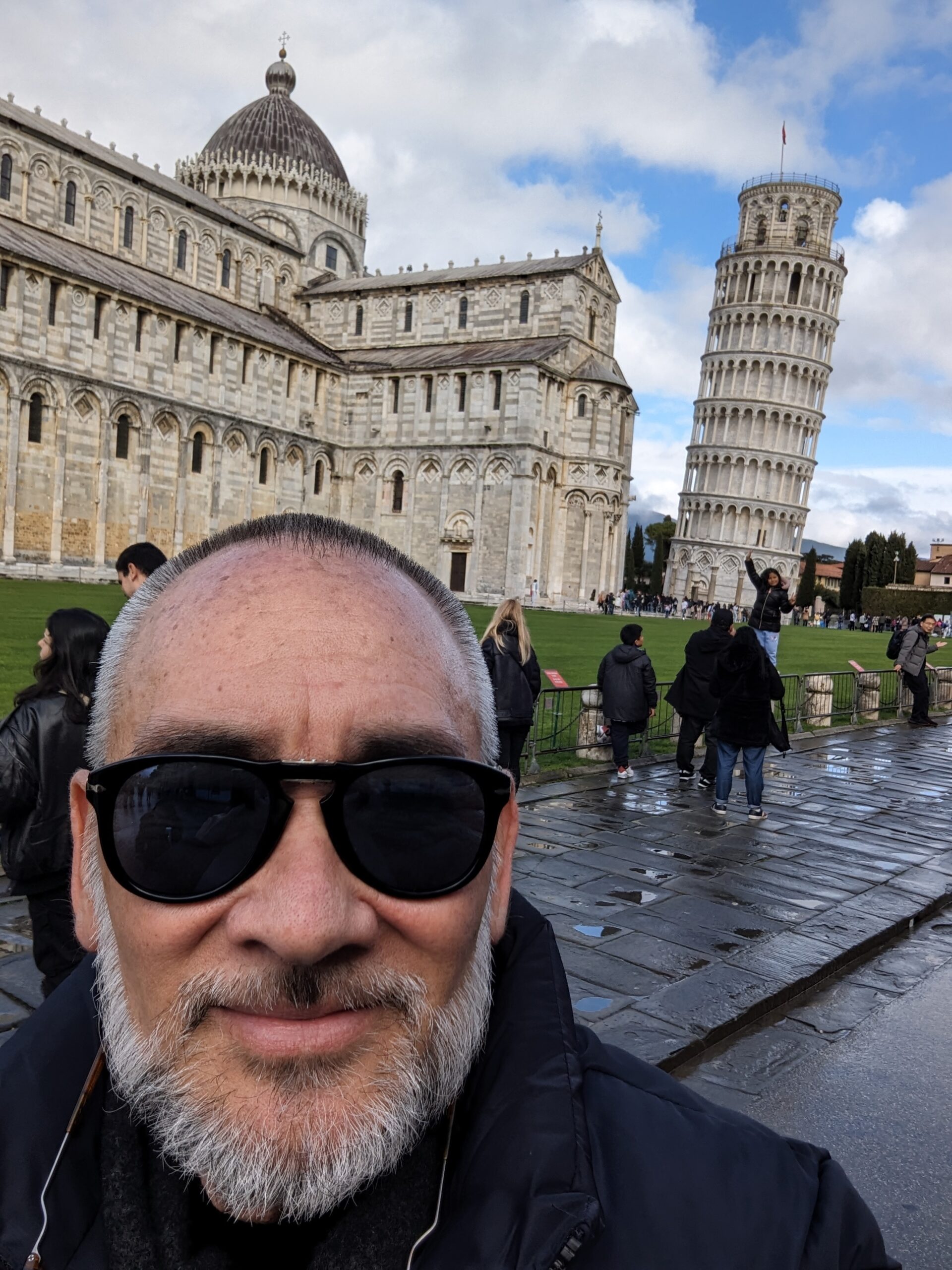 Retiree enjoying Pisa